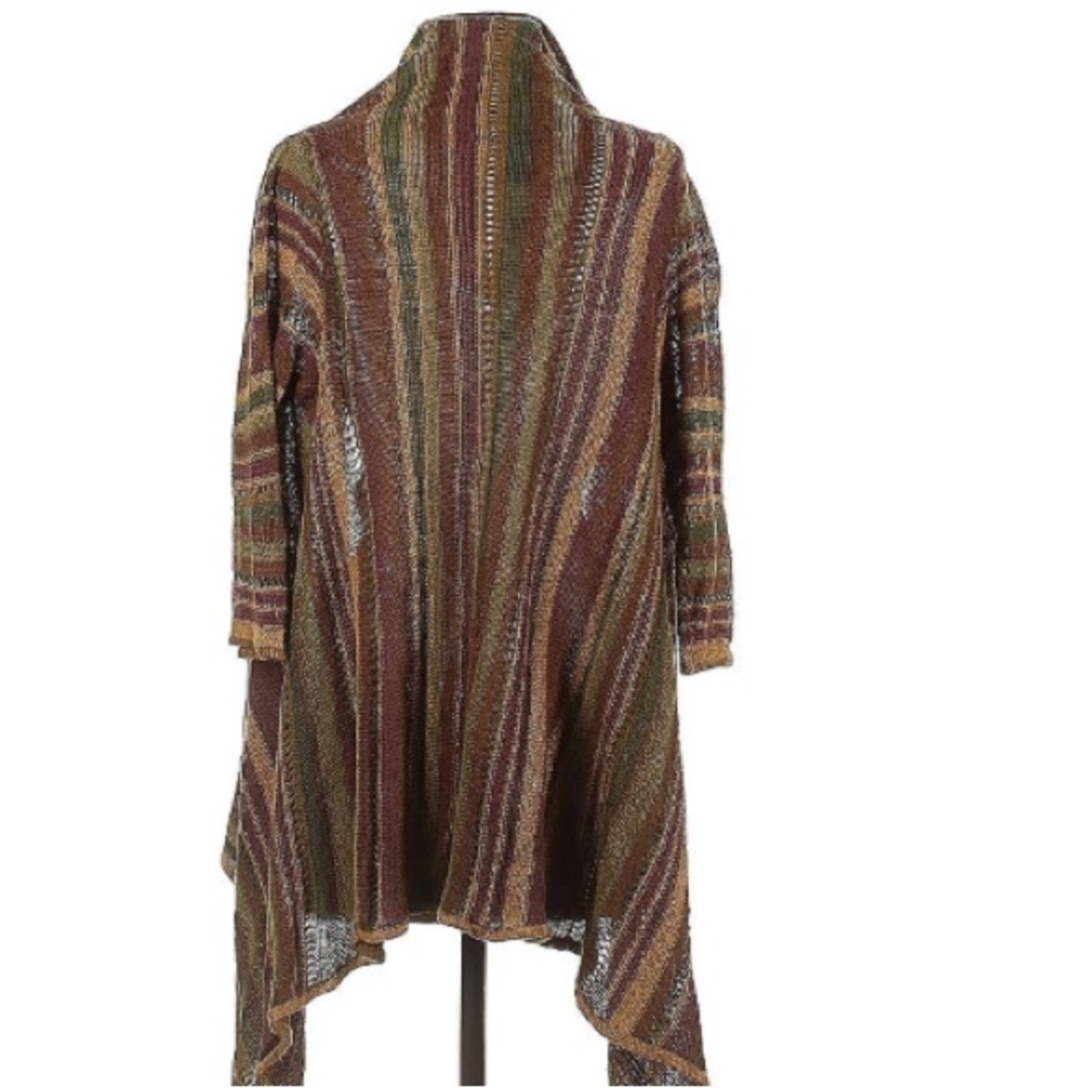 Lauren Ralph Lauren silk/linen open front cardigan - Picture 5 of 8